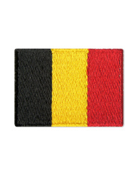 Vyšívané nažehlovací vlajky - Belgie